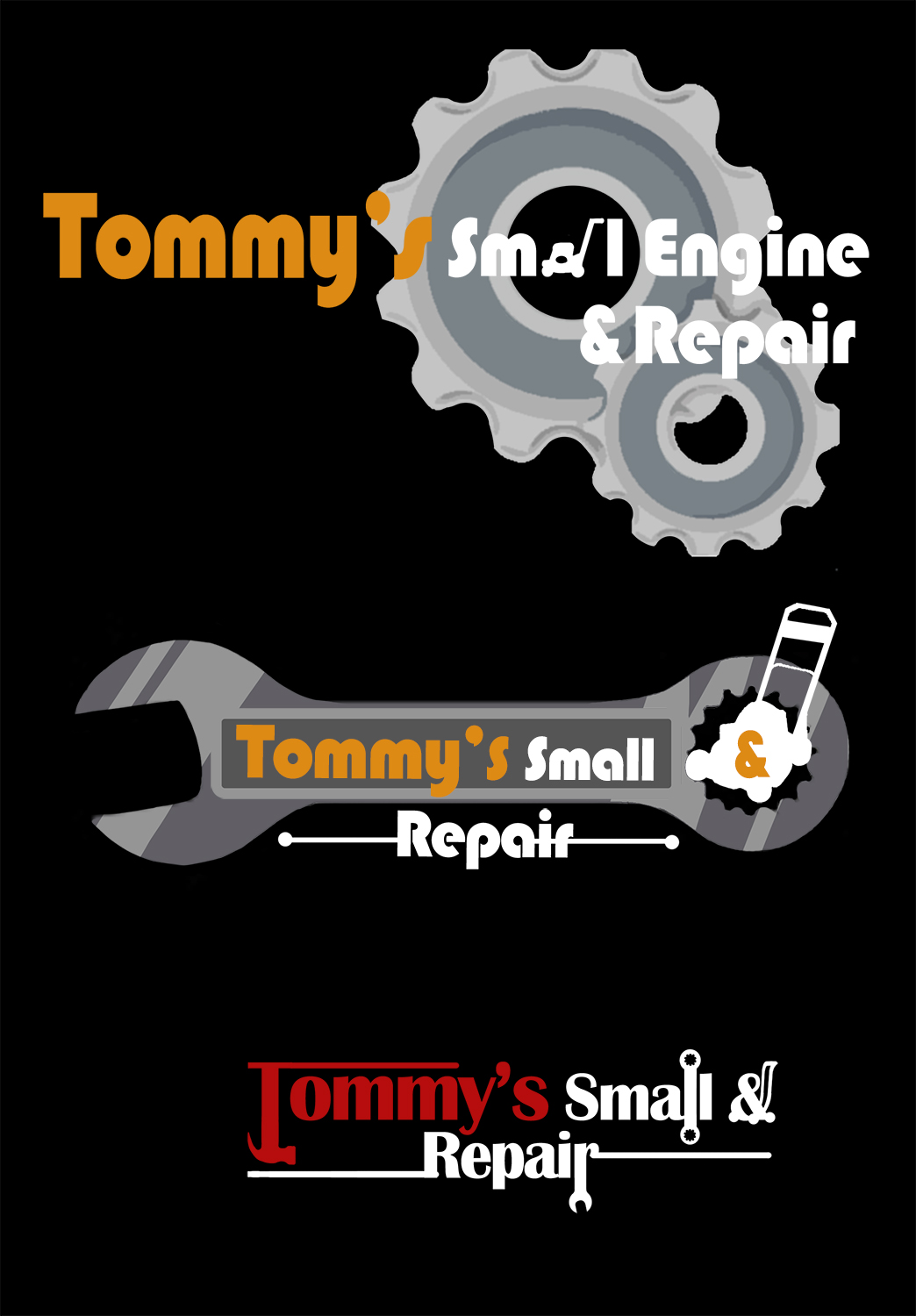 T-shirt Design by smiledim24 for Tommys Small Engine | Design #12487817