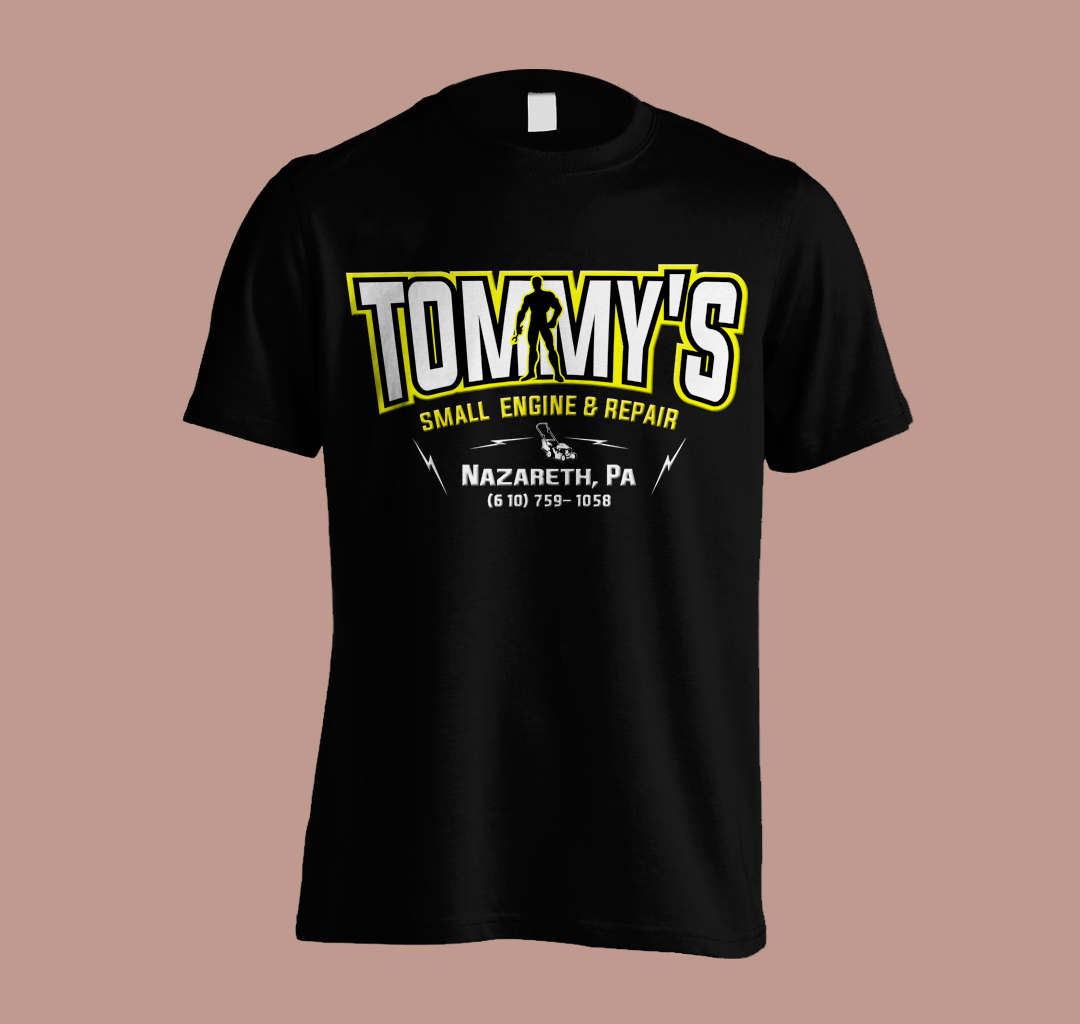 T-shirt Design by vIctor for Tommys Small Engine | Design #12397783