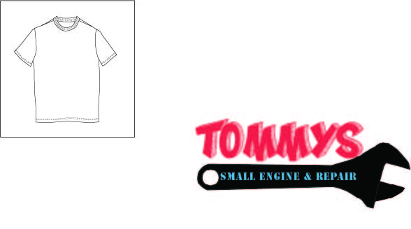 Diseño de Camiseta por Rajashvi para Tommys Small Engine | Diseño #12438017