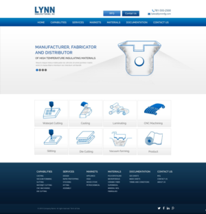 Web Design by pb for Lynn Manufacturing | Design: #7062353