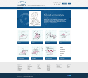 Web Design by pb for Lynn Manufacturing | Design: #7062354