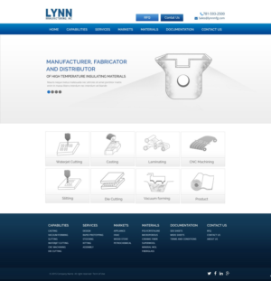 Web Design by pb for Lynn Manufacturing | Design: #7062355