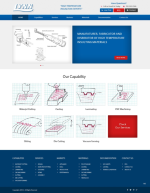 Web Design by pb for Lynn Manufacturing | Design: #7066386