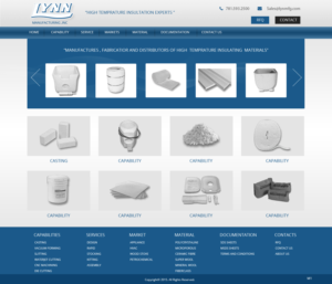 Web Design by pb for Lynn Manufacturing | Design: #7079936