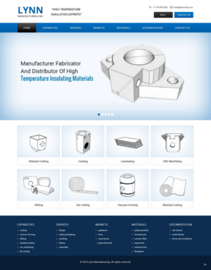 Web Design by pb for Lynn Manufacturing | Design: #7079939