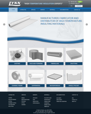 Web Design by debdesign for Lynn Manufacturing | Design: #7060455