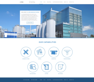 Web Design by dii for Lynn Manufacturing | Design: #7142526