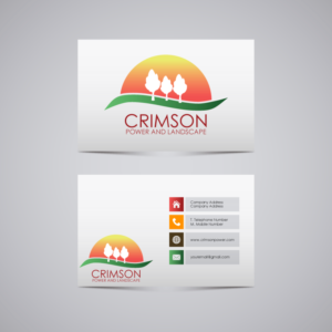 Logo Design by Arrowhead for Crimson Landscape | Design: #7058154