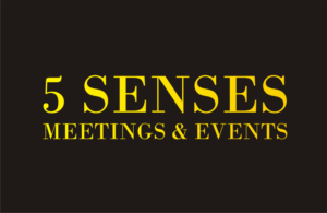 Logo Design by artistecom for 5 Senses Meetings & Events | Design: #7056102