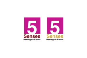 Logo Design by Hulk smith for 5 Senses Meetings & Events | Design: #7104235