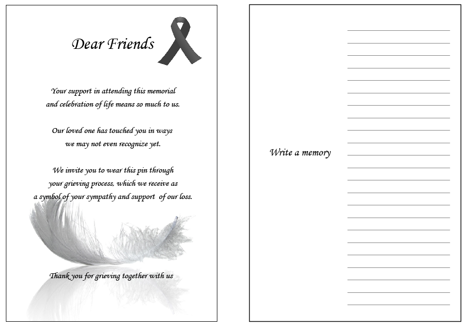 Card Design by Regina_T for Grieving Together | Design #1829693