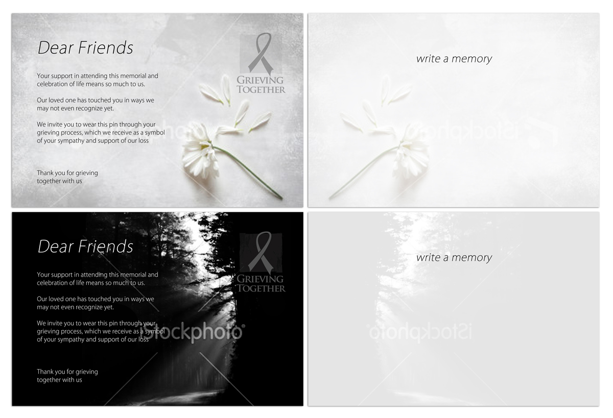 Card Design by D-Design for Grieving Together | Design #1845504
