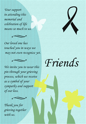 Card Design by Nina Bain for Grieving Together | Design: #1817386