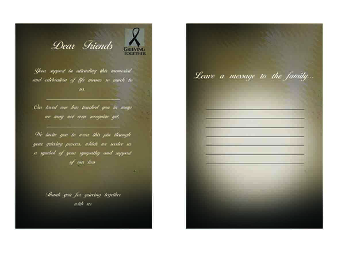 Card Design by Sandaru for Grieving Together | Design #1820882