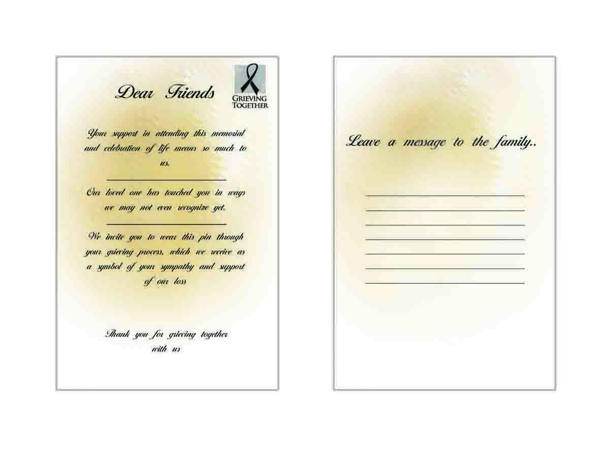 Diseño de Tarjeta por Sandaru para Grieving Together | Diseño #1820890