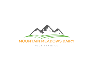 Mountain Meadows Dairy | Logo Design by Living Horses Graphics