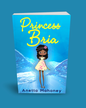 Princess Bria, The first mix race Princess with superpowers | Book Cover Design by RedOne22