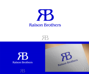 Raison Brothers or RB or combination of both | Logo Design by tavi
