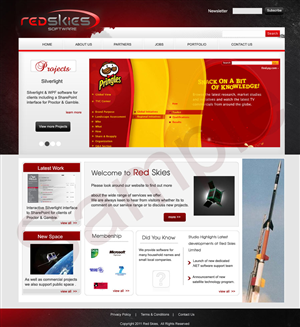Web Design by pb for Red Skies Limited | Design: #366223
