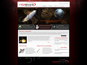 Web Design by pb for Red Skies Limited | Design: #366225