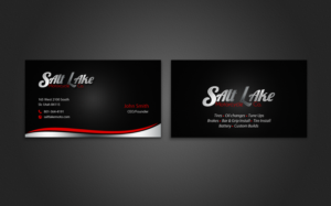 Business Card Design by chandrayaan.creative for Salt Lake Motorcycle Co. | Design: #7081091