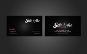 Business Card Design by chandrayaan.creative for Salt Lake Motorcycle Co. | Design: #7081095