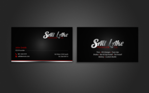 Business Card Design by chandrayaan.creative for Salt Lake Motorcycle Co. | Design: #7081096