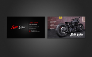 Business Card Design by chandrayaan.creative for Salt Lake Motorcycle Co. | Design: #7081104