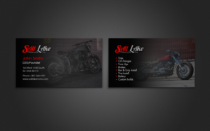 Business Card Design by chandrayaan.creative for Salt Lake Motorcycle Co. | Design: #7081105