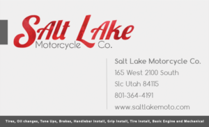 Business Card Design by Vincent Vu for Salt Lake Motorcycle Co. | Design: #7065459