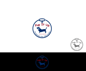 Pup It Up, Central Arkansas Premium Pet Services | Logo Design by Veronika K.