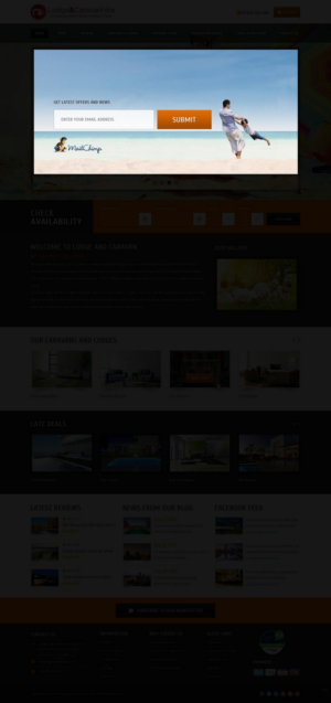 Web Design by pb for Lodge and Caravan Ltd | Design: #7092713