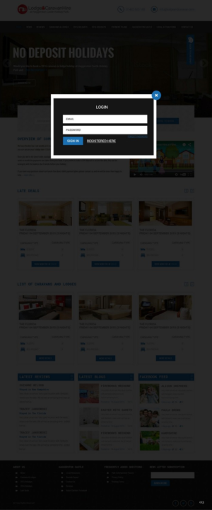 Web Design by pb for Lodge and Caravan Ltd | Design: #7092714