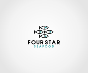 Logo Design by sumarnishadi for Four Star Seafood  | Design: #7084802