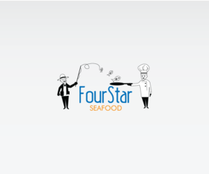 Logo Design by timelesslogos for Four Star Seafood  | Design: #7082991