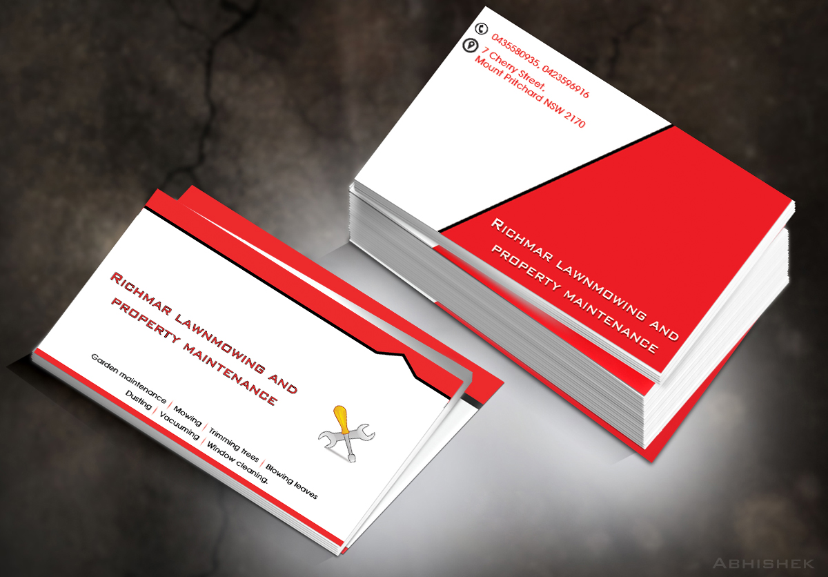 Visitenkarten-Design von Abhishek Chowdhury für dieses Projekt | Design #1827877
