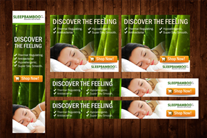 Banner Ad Design by MeMe Botrous for Sleepbamboo.com | Design: #1819039