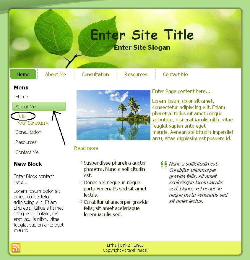 Web Design by tarek_cs for this project | Design #2066158