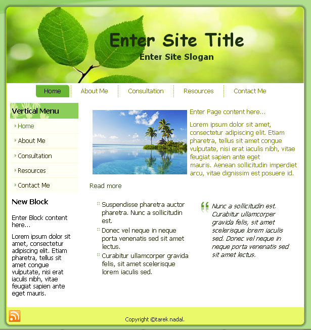 Web Design by tarek_cs for this project | Design #2076407