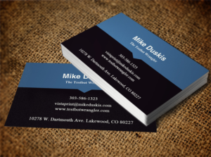 Business Card Design by Pixi Dust for The Testbot Wrangler | Design: #7076779