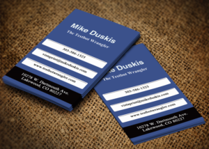 Business Card Design by Pixi Dust for The Testbot Wrangler | Design: #7076781