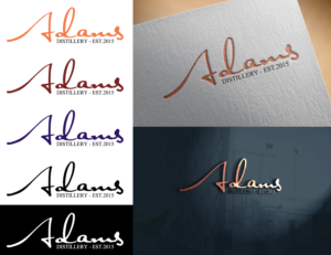 Logo Design by jonnson for ADAMS Distillery | Design #7292486
