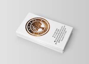 Business Card Design by NinaInk for this project | Design: #7078413