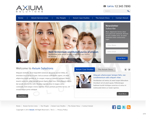 Exciting Wordpress Project: New Consulting Firm