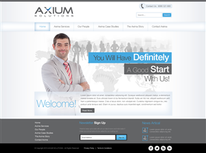 WordPress-Design von TechWise für dieses Projekt | Design: #1816619