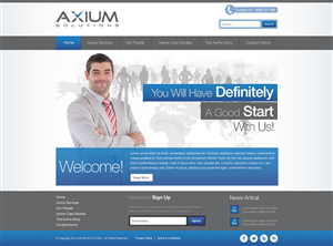 WordPress-Design von TechWise für dieses Projekt | Design: #1846484