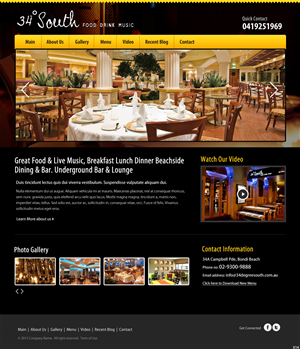 Web Design by pb for this project | Design: #1822293