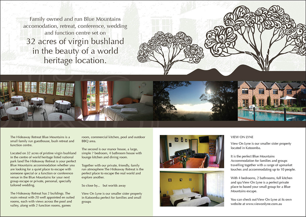 Brochure Design by DesignFive for Hudson Design | Design #1847400