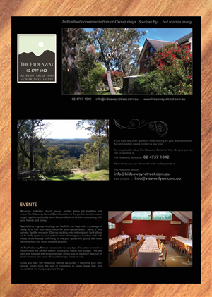 Brochure Design by Sbss for Hudson Design | Design: #1880273
