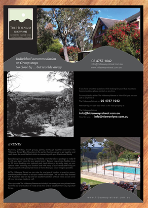 Brochure Design by Sbss for Hudson Design | Design: #1880312